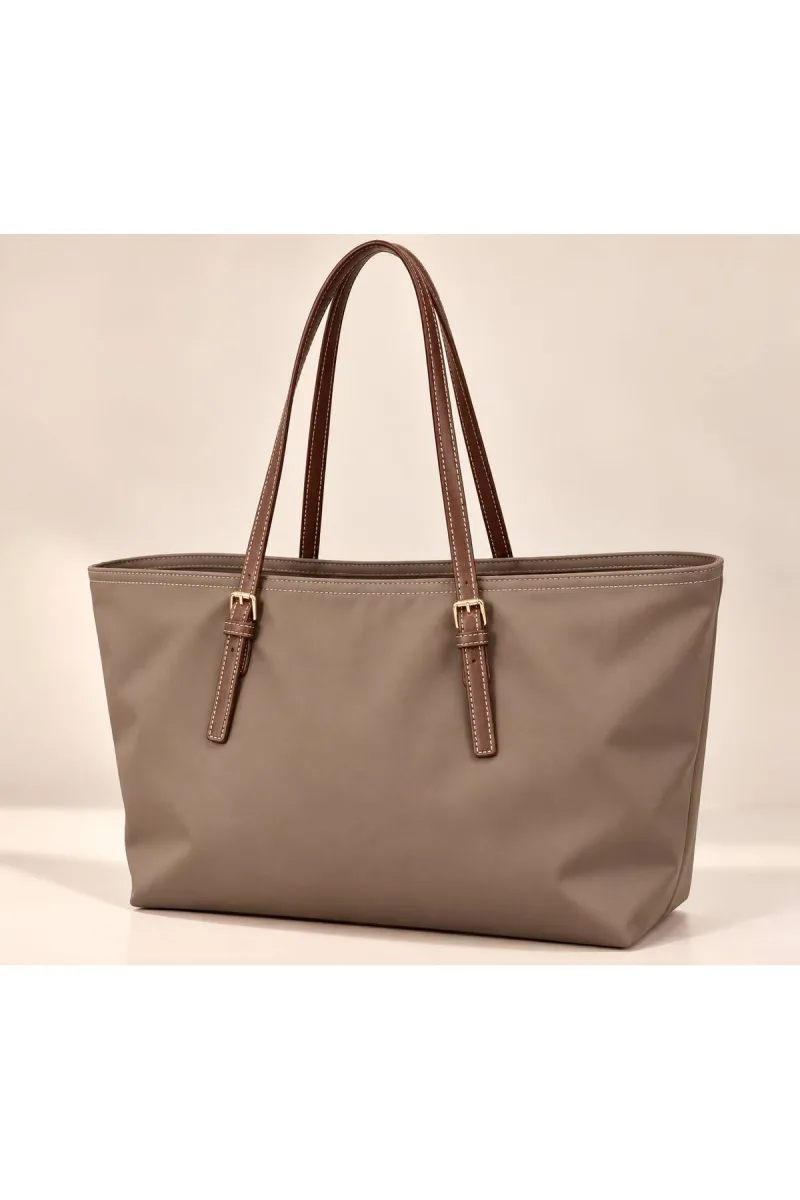 Shopper Omuz Çantası - Krem - 2